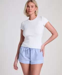 Cotton shorts - Blue
