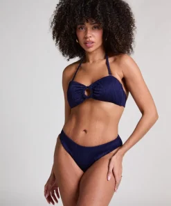Cozumel Bandeau Bikini Top - Blue