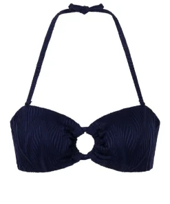 Cozumel Bandeau Bikini Top - Blue