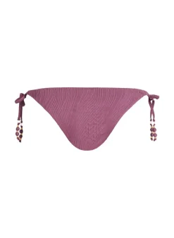 Cozumel High-Leg Bikini Bottoms - Purple