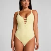 Crochet Bathingsuit - Yellow