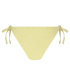 Crochet Cheeky Tanga Bikini Bottoms - Yellow