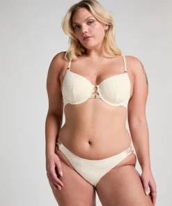 Crochet Rio Bikinibottom - White