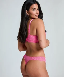 Daisy Non-Padded Underwired Bra - Pink
