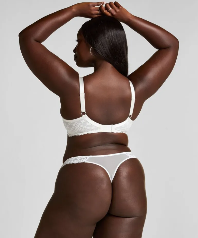 Daisy Non-Padded Underwired Bra - White