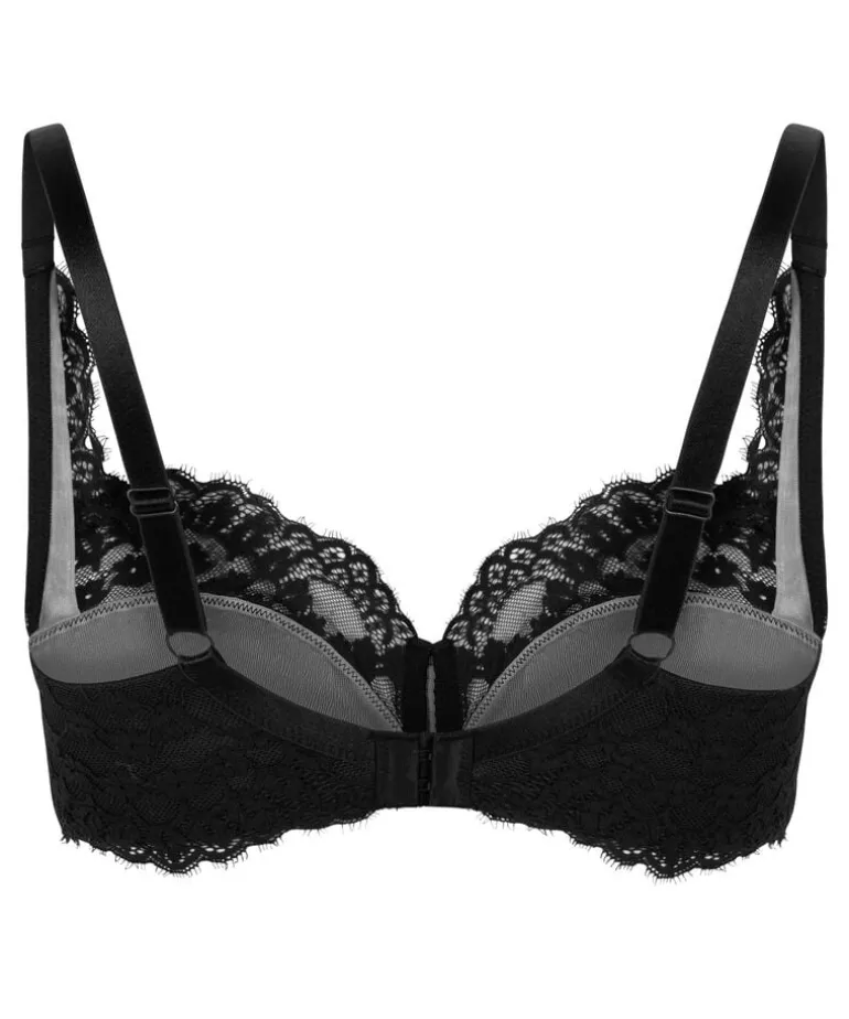 Daisy Non-Padded Underwired Bra - Black