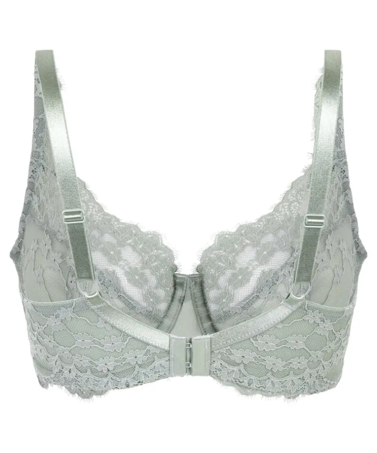 Daisy Non-Padded Underwired Bra - Green