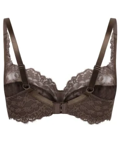 Daisy Non-Padded Underwired Bra - Brown