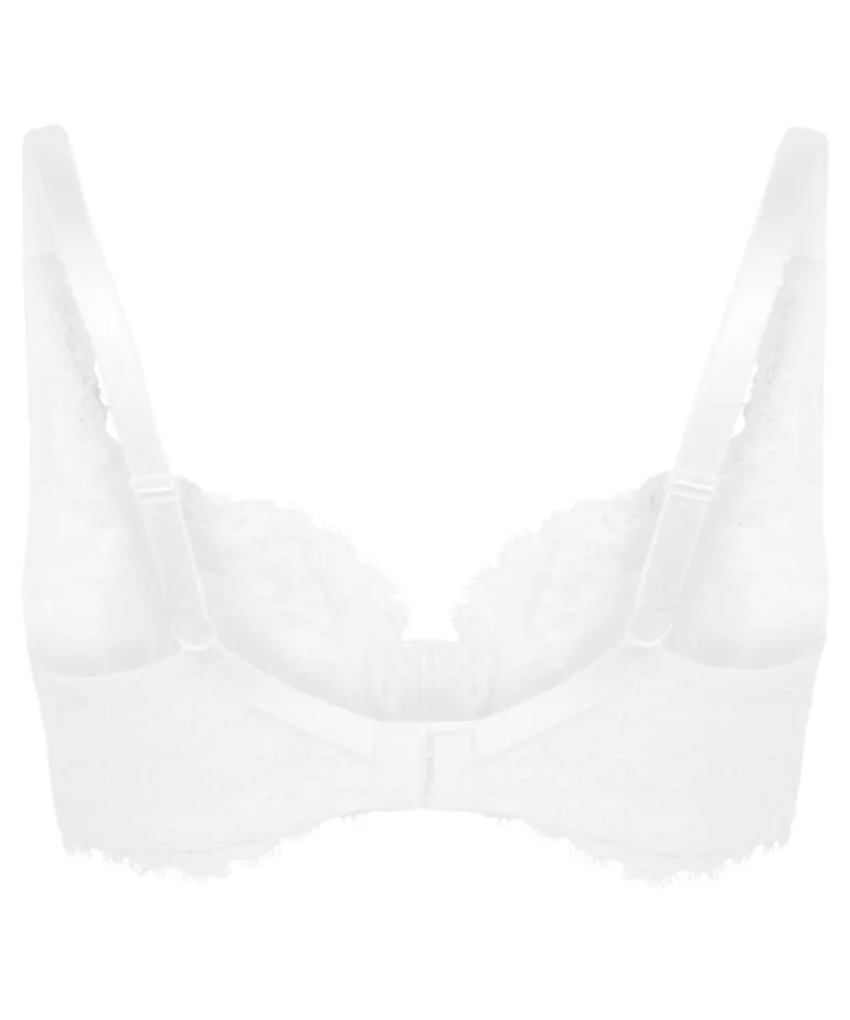 Daisy Non-Padded Underwired Bra - White