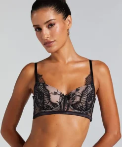 Daphne Padded Underwired Bra - Black
