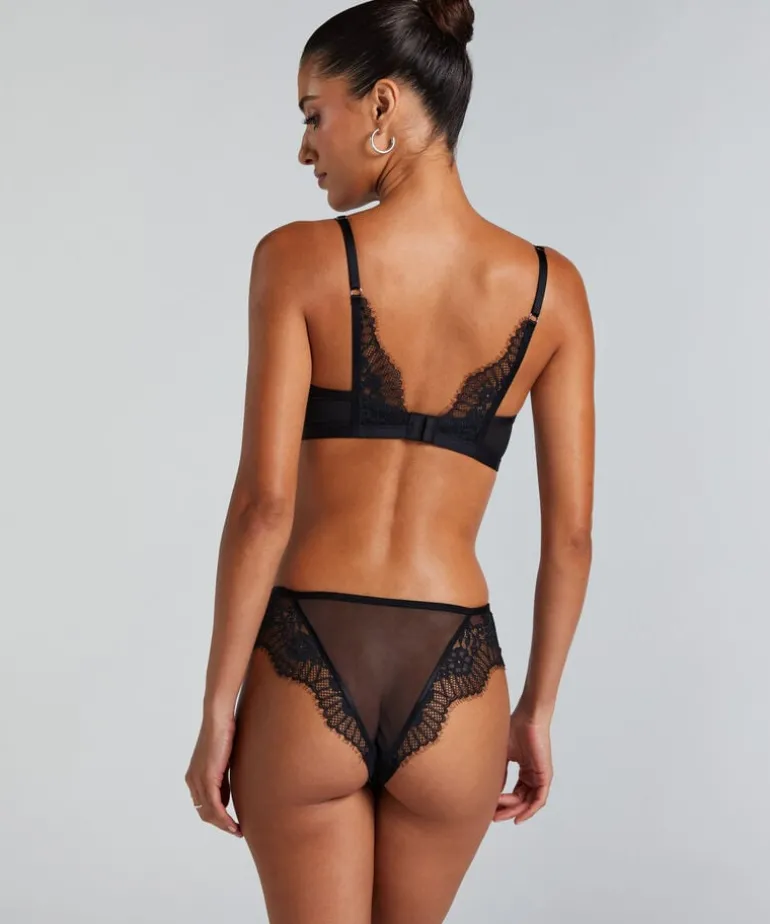 Daphne Padded Underwired Bra - Black