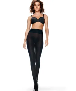 60 Denier Seamless Tights - Black
