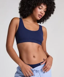 Dianne Scoop Bralette - Blue