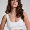 Dianne Scoop Bralette - White