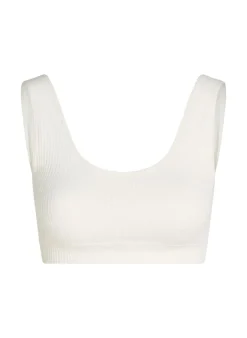 Dianne Scoop Bralette - White