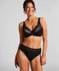 Diva High Knickers - Black