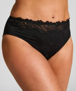Diva High Knickers - Black
