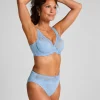 Diva High Knickers - Blue
