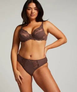 Diva High Knickers - Brown