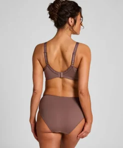 Diva High Knickers - Brown
