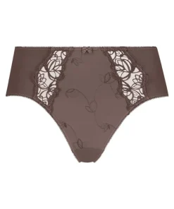 Diva High Knickers - Brown