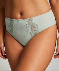Diva High Knickers - Green