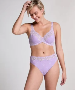 Diva High Knickers - Purple