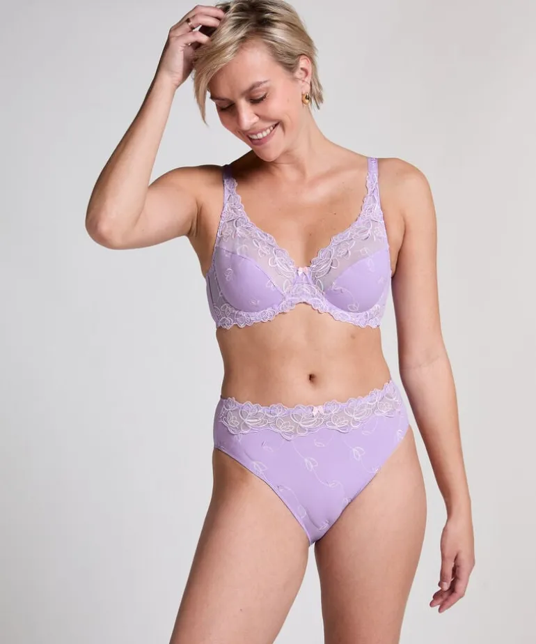 Diva High Knickers - Purple