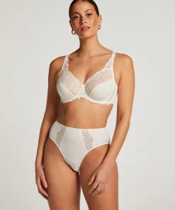 Diva High Knickers - White
