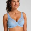 Diva Non-Padded Underwired Bra - Blue