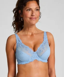 Diva Non-Padded Underwired Bra - Blue