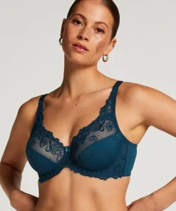 Diva Non-Padded Underwired Bra - Blue
