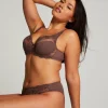 Diva Non-Padded Underwired Bra - Brown