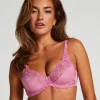 Diva Non-Padded Underwired Bra - Pink