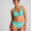 Diva Non-Padded Underwired Bra - Green