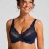 Diva Non-Padded Underwired Bra - Blue
