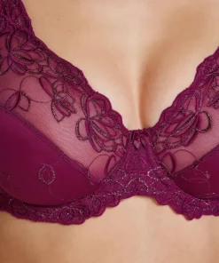 Diva Non-Padded Underwired Bra - Purple