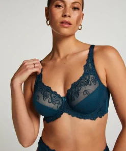 Diva Non-Padded Underwired Bra - Blue