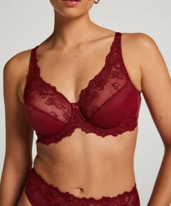 Diva Non-Padded Underwired Bra - Red
