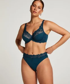 Diva Non-Padded Underwired Bra - Blue