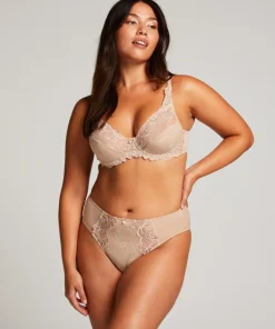 Diva Non-Padded Underwired Bra - Beige