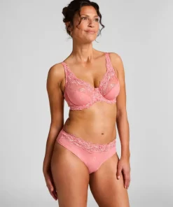 Diva Non-Padded Underwired Bra - Pink