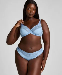 Diva Non-Padded Underwired Bra - Blue