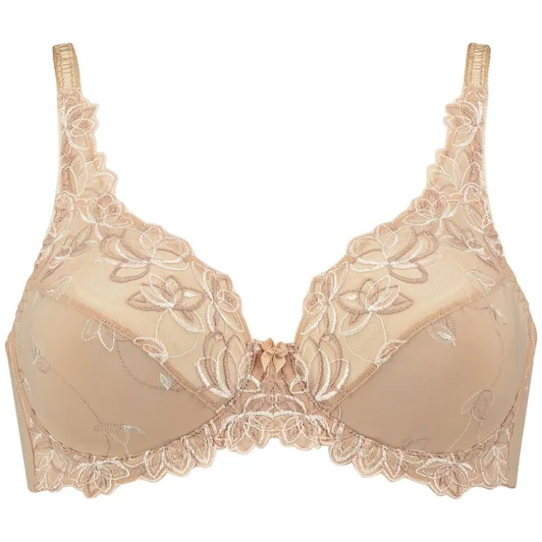 Diva Non-Padded Underwired Bra - Beige