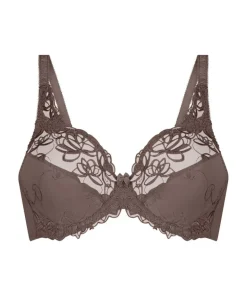 Diva Non-Padded Underwired Bra - Brown
