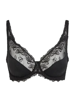 Diva Non-Padded Underwired Bra - Black