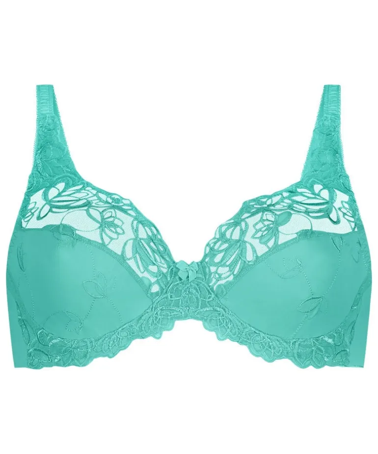 Diva Non-Padded Underwired Bra - Green