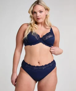 Diva Non-Padded Underwired Bra - Blue