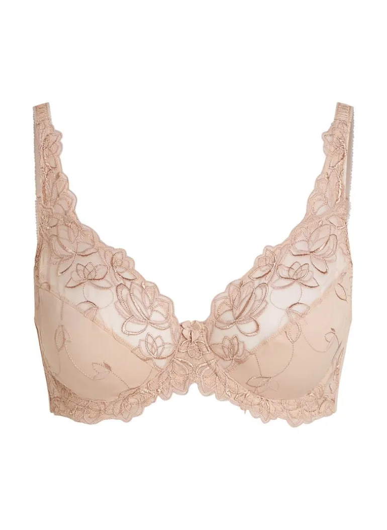 Diva Non-Padded Underwired Bra - Beige
