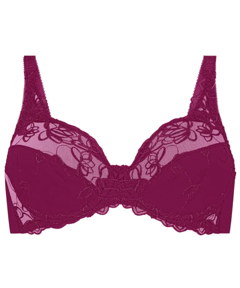 Diva Non-Padded Underwired Bra - Purple